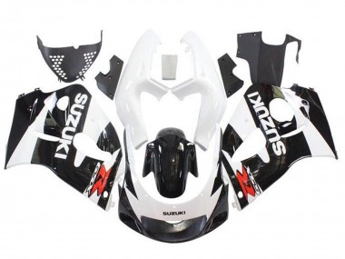 Cheap 1996-2000 Suzuki GSXR 600 / GSXR 750 Motorcycle Fairings - White Black Red