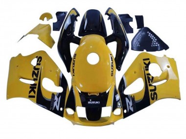 Cheap 1996-2000 Suzuki GSXR 600 / GSXR 750 Motorcycle Fairings - Yellow Black