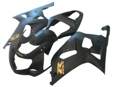 Cheap 2001-2003 Suzuki GSXR 600 / GSXR 750 Motorcycle Fairings - Matte Black Gold