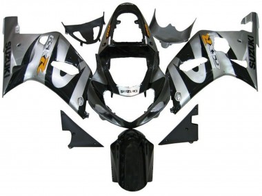 Cheap 2001-2003 Suzuki GSXR 600 / GSXR 750 Motorcycle Fairings - Silver Black Yellow