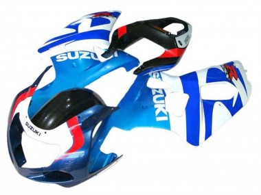Cheap 2001-2003 Suzuki GSXR 600 / GSXR 750 Motorcycle Fairings - White Blue Red Black