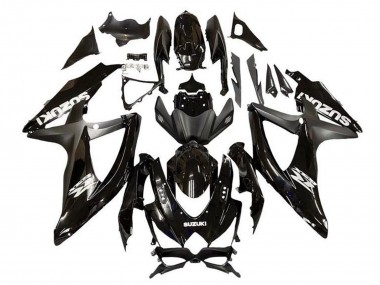 Cheap 2008-2010 Suzuki GSXR 600 / GSXR 750 Motorcycle Fairing - Glossy Black Matte Black