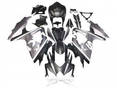 Cheap 2008-2010 Suzuki GSXR 600 / GSXR 750 Motorcycle Fairings - Silver White Matte Black