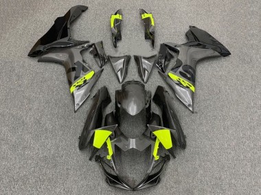Cheap 2011-2024 Suzuki GSXR 600 / GSXR 750 Motorcycle Fairings - Grey Black Neon Yellow