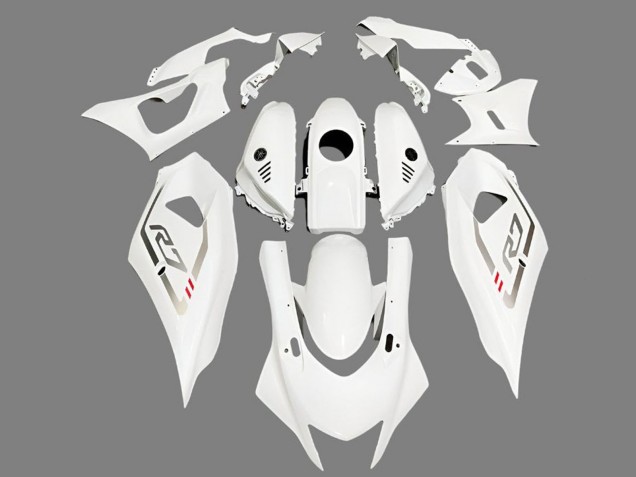 2021-2024 Yamaha YZF R7 Motorcycle Fairings - White Silver