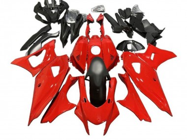Cheap 2021-2024 Yamaha YZF R7 Motorcycle Fairings - Red Matte Black