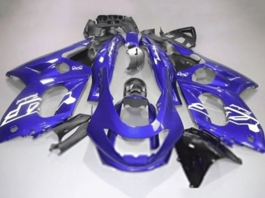 Cheap 1996-2007 Yamaha YZF600R Thundercat Motorcycle Fairings - Blue White