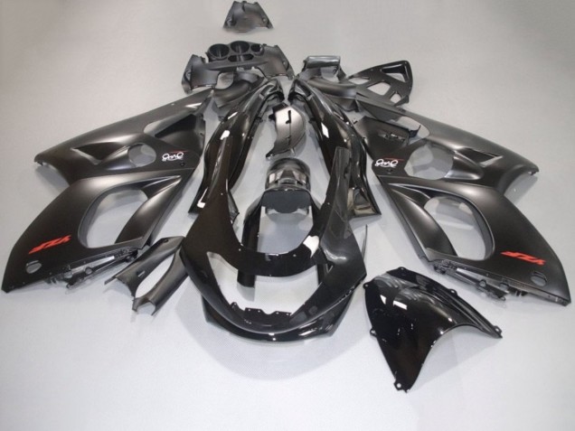 1996-2007 Yamaha YZF600R Thundercat Motorcycle Fairings - Matte Black Glossy Black Red