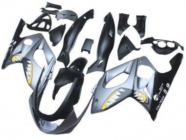 Cheap 1996-2007 Yamaha YZF600R Thundercat Motorcycle Fairings - Matte Black Grey Shark
