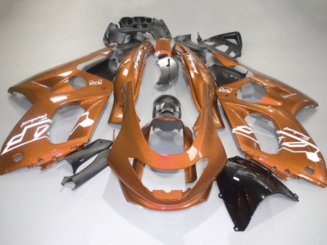 1996-2007 Yamaha YZF600R Thundercat Motorcycle Fairings - Orange White