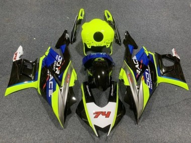 Cheap 2019-2021 Yamaha YZF R3/R25 Motorcycle Fairings - Neon Yellow White Blue Black 74