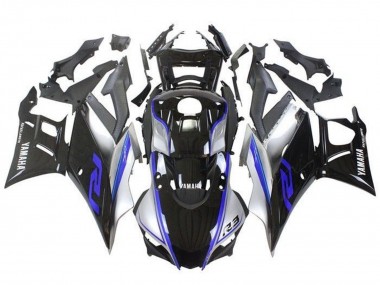 Cheap 2019-2021 Yamaha YZF R3/R25 Motorcycle Fairings - Silver Blue Black