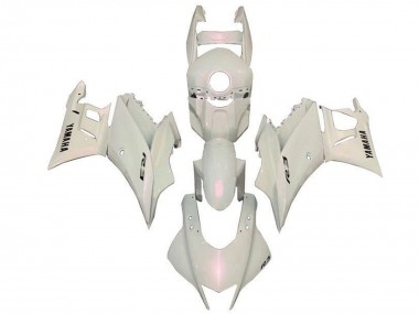 Cheap 2022-2024 Yamaha YZF R3/R25 Motorcycle Fairings - Pearl White
