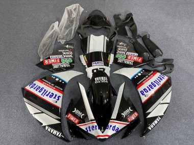 Cheap 2009-2011 Yamaha YZF 1000 R1 Motorcycle Fairings - White Black Red Sterilgarda Racing