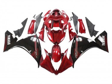 Cheap 2009-2011 Yamaha YZF 1000 R1 Motorcycle Fairings - Red Glossy Black