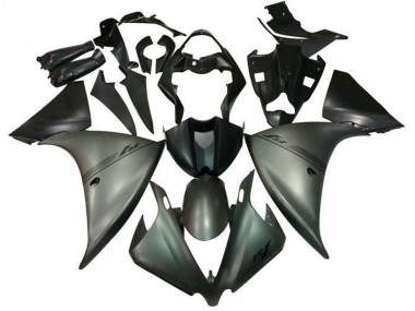 Cheap 2009-2011 Yamaha YZF 1000 R1 Motorcycle Fairings - Silver Matte Black