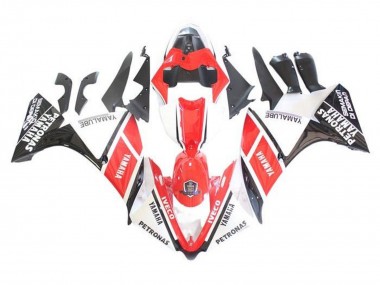 Cheap 2009-2011 Yamaha YZF 1000 R1 Motorcycle Fairings - White Red Black Petronas