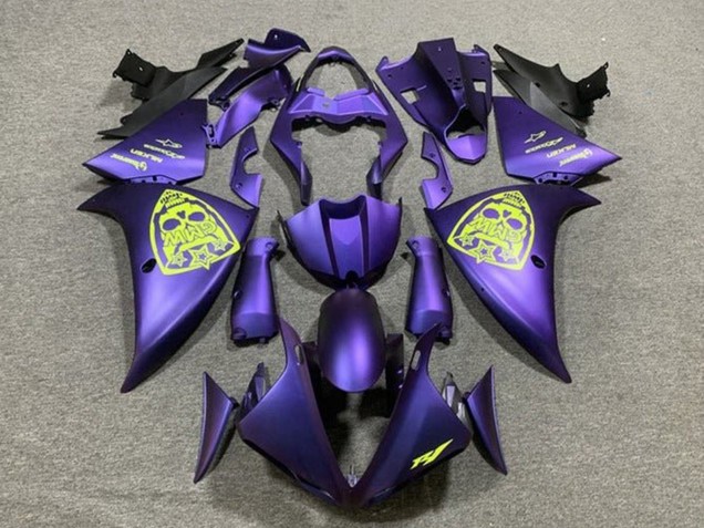 2012-2014 Yamaha YZF 1000 R1 Motorcycle Fairings - Purple Neon Yellow