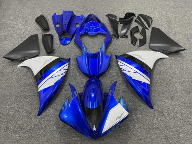 Cheap 2012-2014 Yamaha YZF 1000 R1 Motorcycle Fairings - Blue White Black
