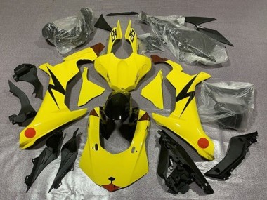 Cheap 2015-2019 Yamaha YZF 1000 R1 Motorcycle Fairings - Yellow Red Pikachu