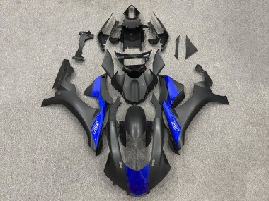 Cheap 2015-2019 Yamaha YZF 1000 R1 Motorcycle Fairings - Matte Black Blue
