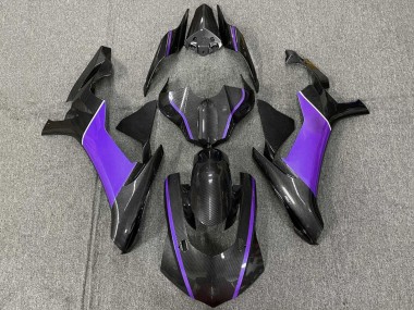 Cheap 2015-2019 Yamaha YZF 1000 R1 Motorcycle Fairing - Faux Carbon Fiber Purple