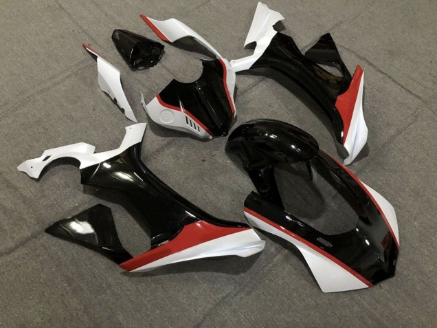 2015-2019 Yamaha YZF 1000 R1 Motorcycle Fairings - White Glossy Black Red