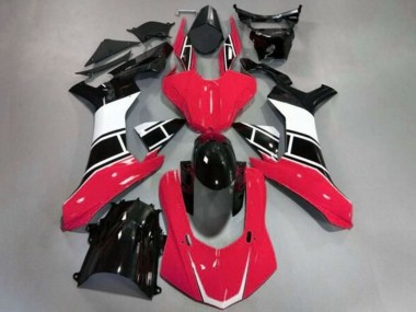 Cheap 2015-2019 Yamaha YZF 1000 R1 Motorcycle Fairing - Red White Glossy Black