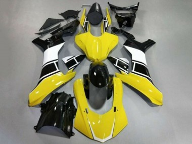 Cheap 2015-2019 Yamaha YZF 1000 R1 Motorcycle Fairing - Yellow White Black