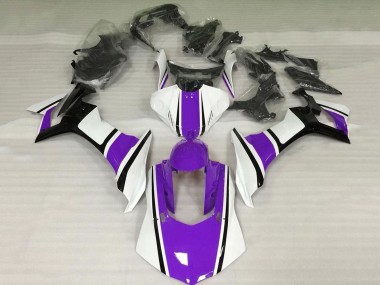 Cheap 2015-2019 Yamaha YZF 1000 R1 Motorcycle Fairings - White Purple Black