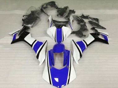 Cheap 2015-2019 Yamaha YZF 1000 R1 Motorcycle Fairing - White Blue Black