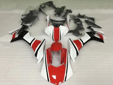 Cheap 2015-2019 Yamaha YZF 1000 R1 Motorcycle Fairing - White Red Black