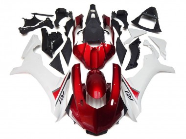 Cheap 2015-2019 Yamaha YZF 1000 R1 Motorcycle Fairings - White Red Black