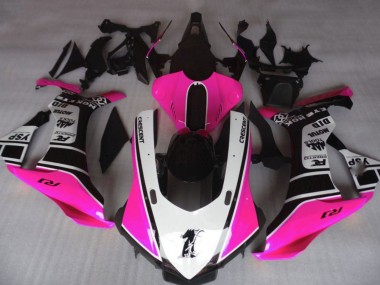 Cheap 2020-2025 Yamaha YZF 1000 R1 Motorcycle Fairings - Pink White Glossy Black