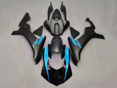 Cheap 2020-2025 Yamaha YZF 1000 R1 Motorcycle Fairings - Glossy Black Matte Black Light Blue