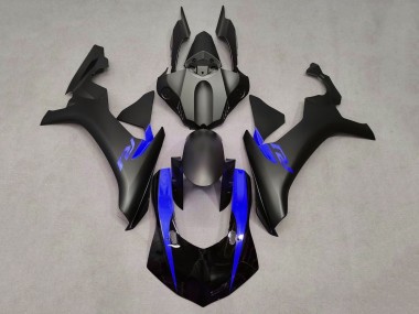 Cheap 2020-2025 Yamaha YZF 1000 R1 Motorcycle Fairings - Matte Black Blue