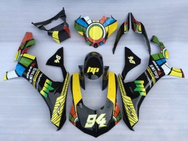 Cheap 2020-2025 Yamaha YZF 1000 R1 Motorcycle Fairings - White Blue Green Yellow Black Color Wheel 94