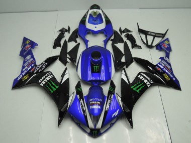 Cheap 2004-2006 Yamaha YZF 1000 R1 Motorcycle Fairings - Blue White Black Green Monster Energy