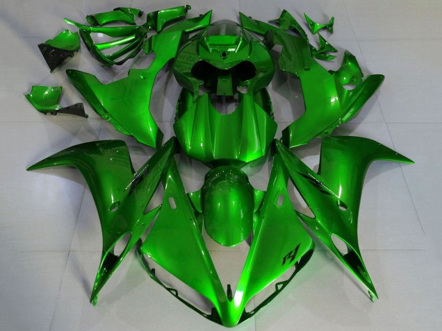 2004-2006 Yamaha YZF 1000 R1 Motorcycle Fairings - Green