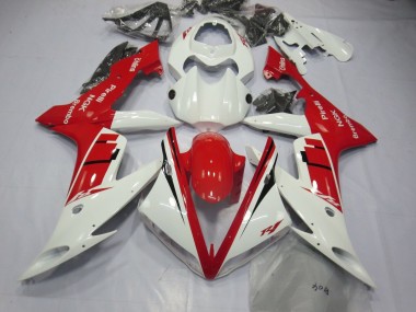 Cheap 2004-2006 Yamaha YZF 1000 R1 Motorcycle Fairing - White Red Black