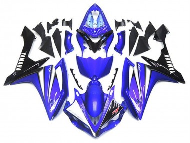 Cheap 2007-2008 Yamaha YZF 1000 R1 Motorcycle Fairing Kits - Blue White Black