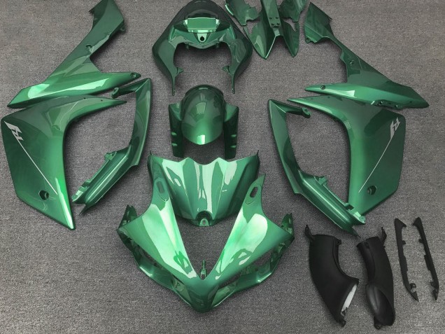 2007-2008 Yamaha YZF 1000 R1 Motorcycle Fairings - Green