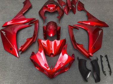 Cheap 2007-2008 Yamaha YZF 1000 R1 Motorcycle Fairings - Red