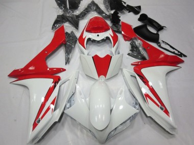 Cheap 2007-2008 Yamaha YZF 1000 R1 Motorcycle Fairing - White Red