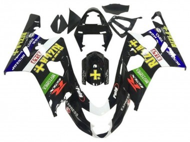 Cheap 2004-2005 Suzuki GSXR 600 / GSXR 750 Motorcycle Fairings - Glossy Black Blue Green Yellow Rizla