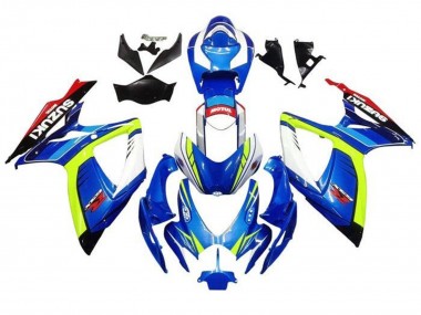 Cheap 2006-2007 Suzuki GSXR 600 / GSXR 750 Motorcycle Fairings - Blue Yellow White Red