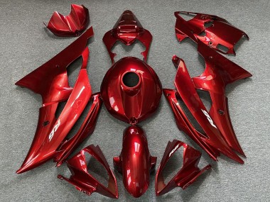 Cheap 2008-2016 Yamaha YZF R6 Motorcycle Fairings - Red