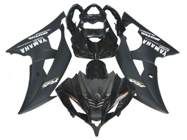 Cheap 2008-2016 Yamaha YZF R6 Motorcycle Fairings - Glossy Black Matte Black White