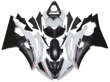 Cheap 2008-2016 Yamaha YZF R6 Motorcycle Fairing - White Matte Black Red