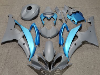 Cheap 2008-2016 Yamaha YZF R6 Motorcycle Fairings - Grey Light Blue